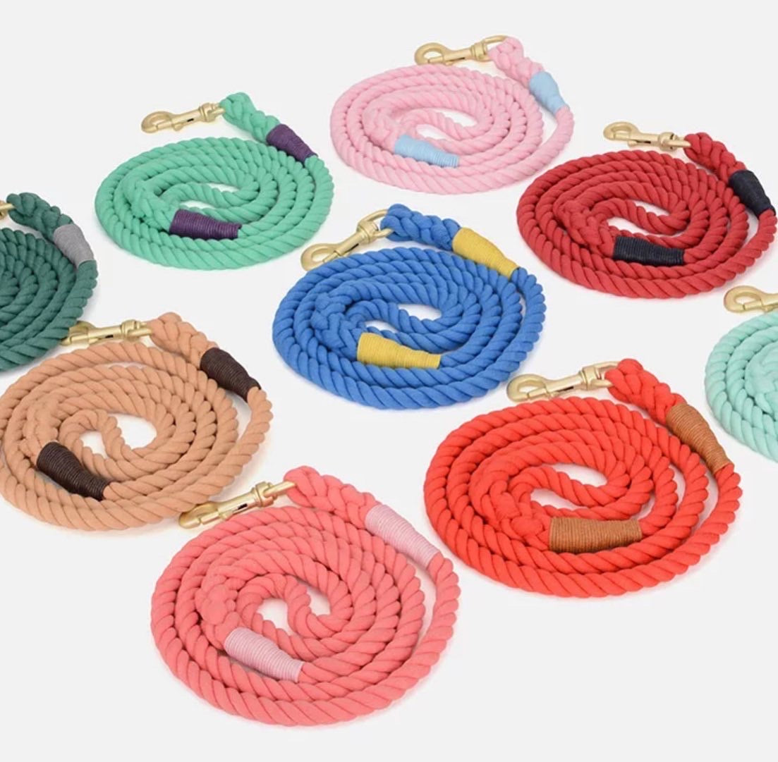 Cotton Rope Dog Leash