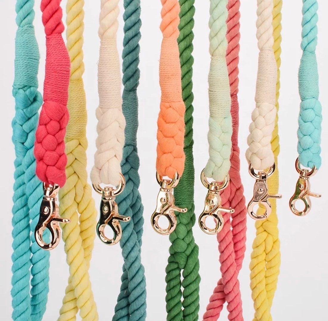 Cotton Rope Dog Leash
