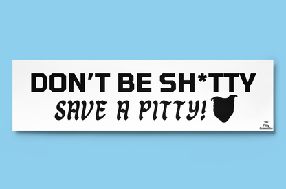 'The Pitty Committee' Bumper Sticker